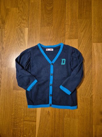 Gilet marine taille 18 mois