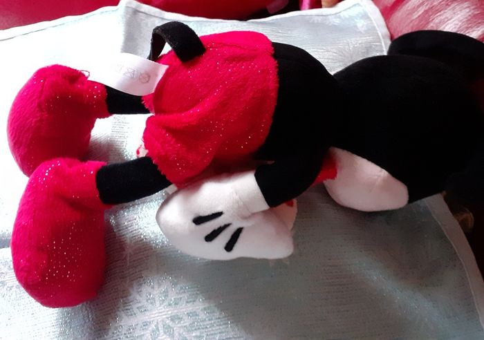 Peluche Mickey avec noeud papillon - photo numéro 9
