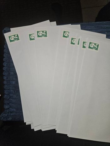 100 enveloppes timbrée jusqu'à 20g validité permanente