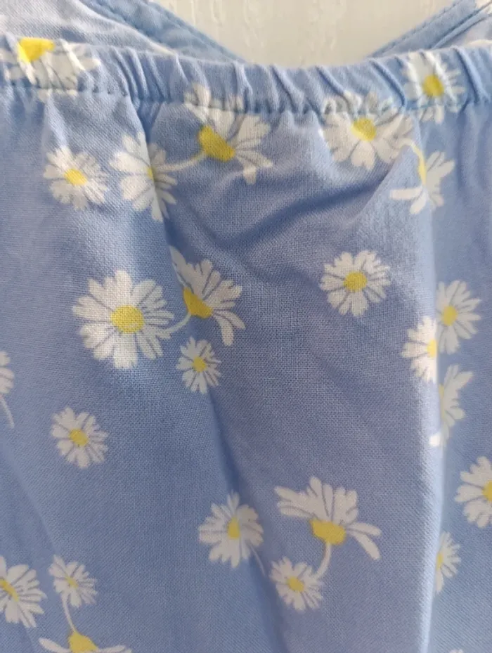 Robe courte à imprimé floral bleu Kiabi Taille S (34/36) - photo numéro 5