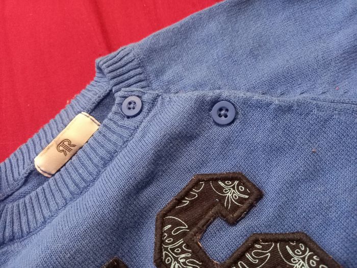 Pull bleu - photo numéro 3