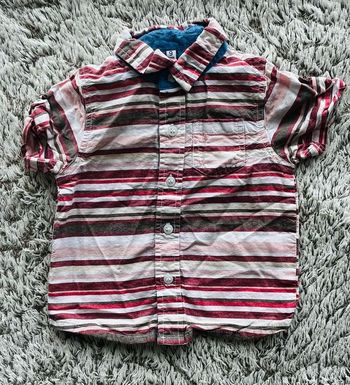 Chemise 100% coton bébé 9 mois