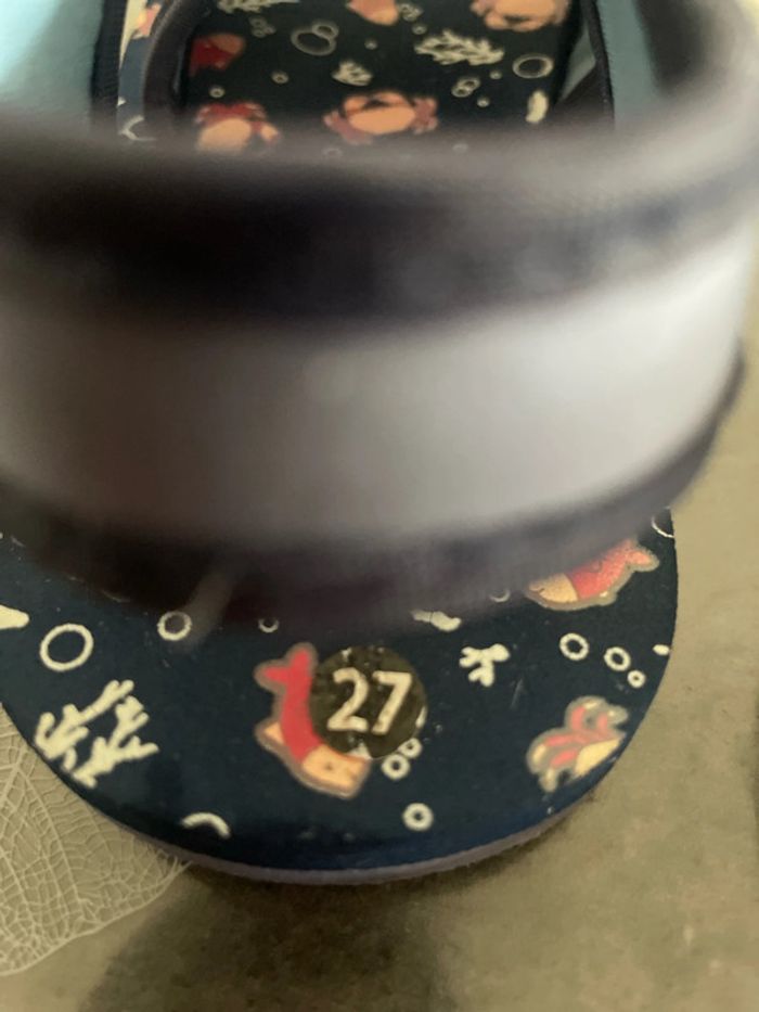 Nu-pieds bleus 27 « crabe » - photo numéro 6