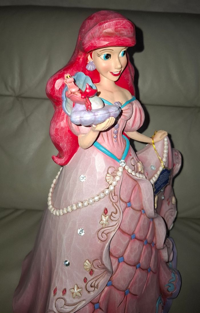 Très Grande figurine Ariel la petite sirène disney tradition - photo numéro 6