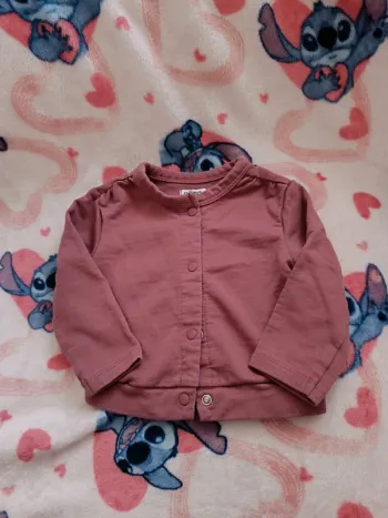 Gilet a pression gemo taille 12 mois