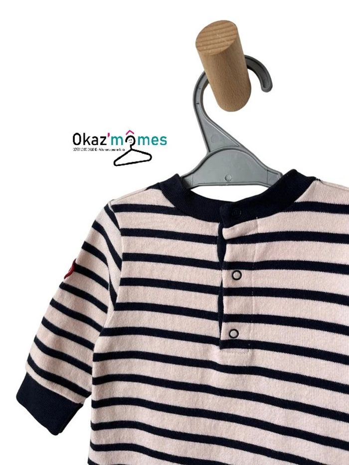 Combinaison longue effet 2 en 1 Petit Bateau - 6 mois (67cm) - photo numéro 6