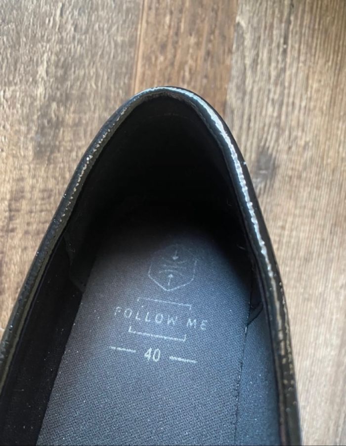 Mocassin vernis noire - photo numéro 2