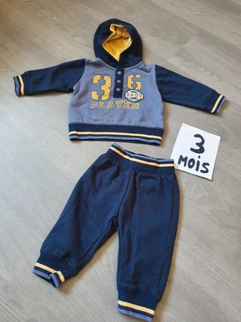 Ensemble jogging 3mois garçon