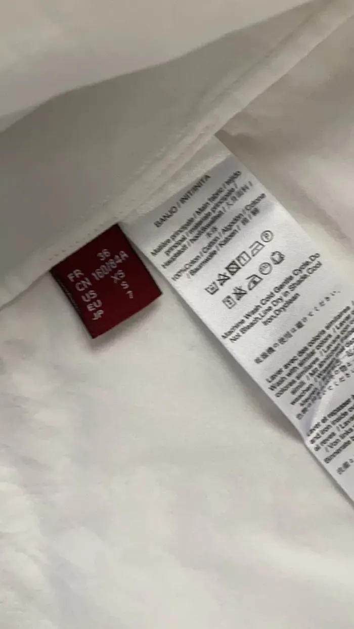 Chemise blanche comptoir des cotonniers - photo numéro 3