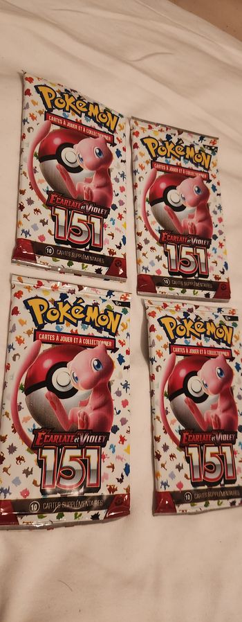 Lot booster pokémon neuf 