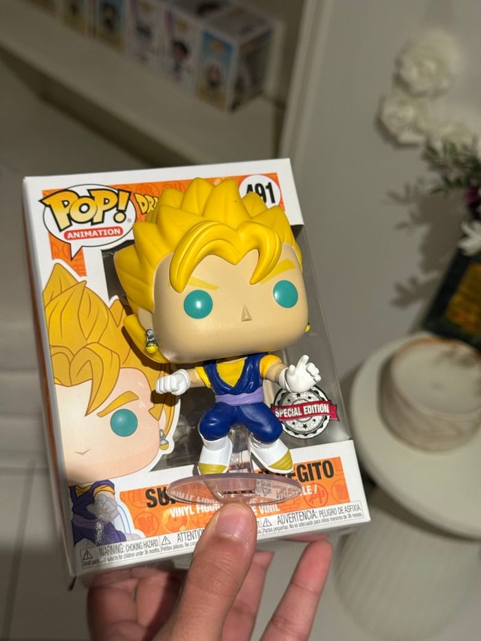 Funko Pop Super Saiyan Vegito 491 - Dragon Ball Z - photo numéro 2