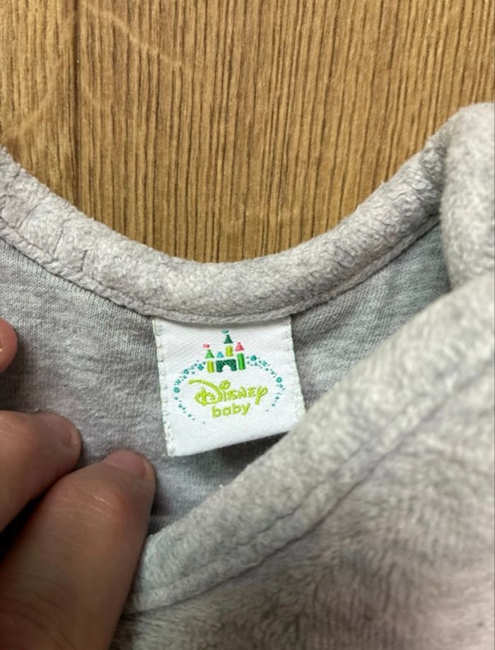 Gigoteuse chaude Disney Mickey 0-6 mois gris velours doux 💫 - photo numéro 5