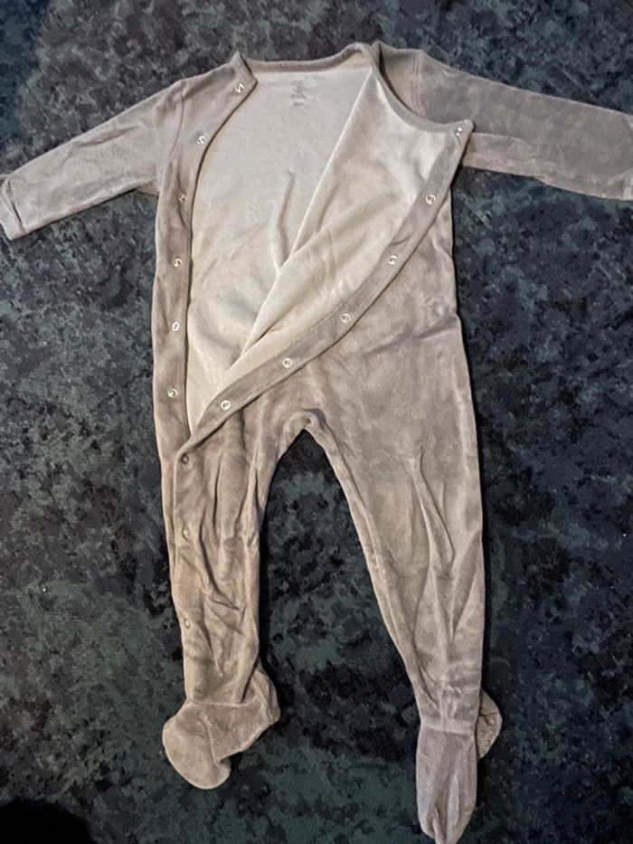 Pyjama velours 23 mois TEX - photo numéro 2