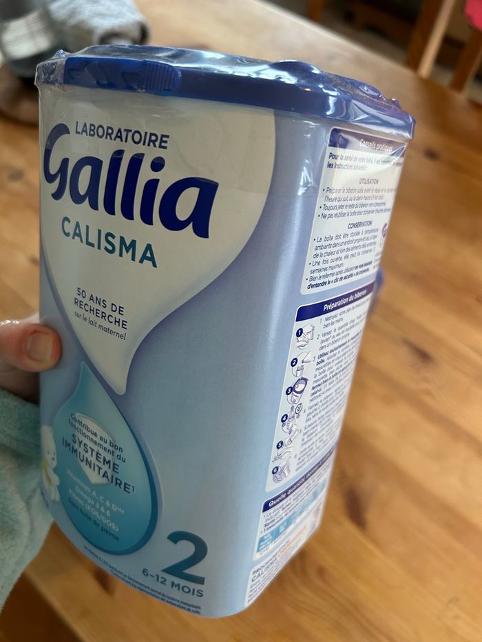 Lot de 3 boîtes Gallia Calisma 2e âge - photo numéro 3