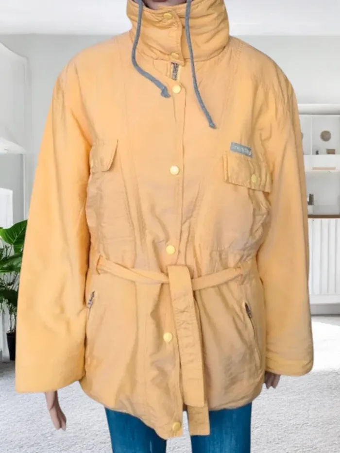 veste légére style saharienne ,Daniel Hechter , cintrée avec ceinture , impermeable - photo numéro 5