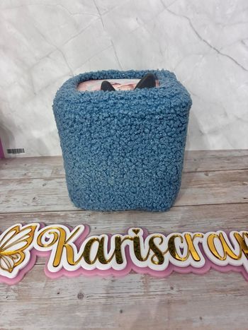 Housse bouclette bleu toniebox 2