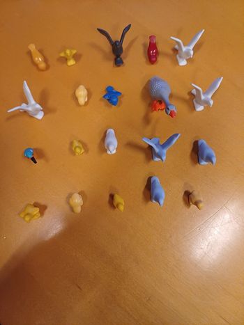 Lot de 20 petits oiseaux Playmobil