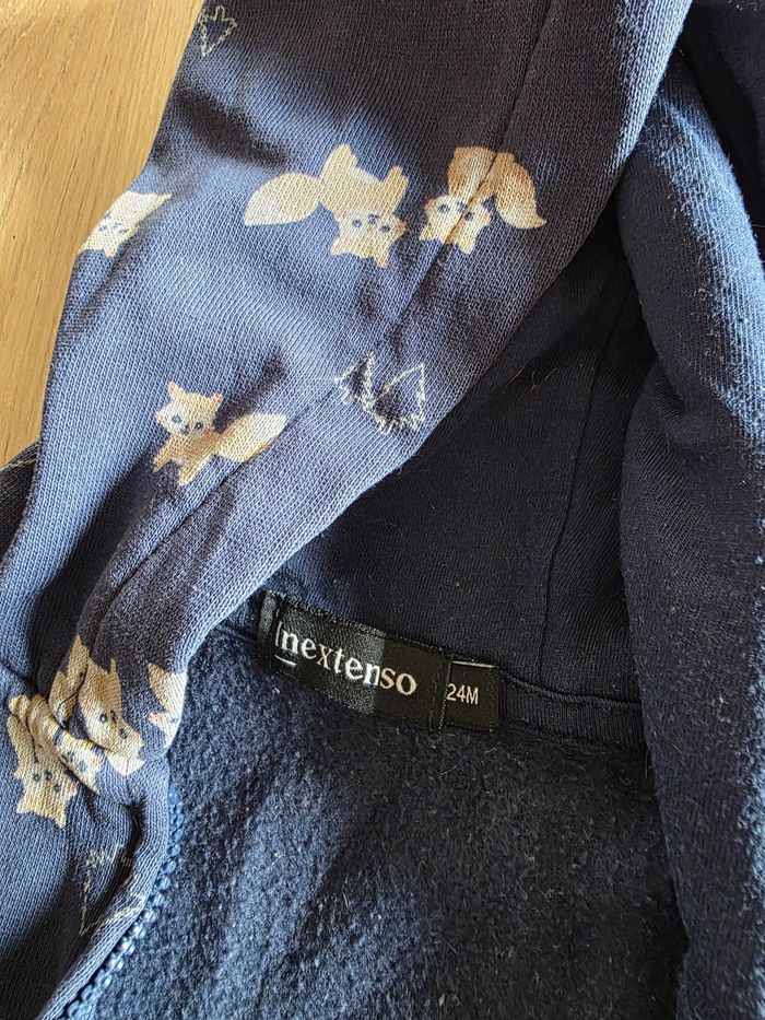 Ensemble jogging 24 mois InExtenso - motif Renard - photo numéro 3