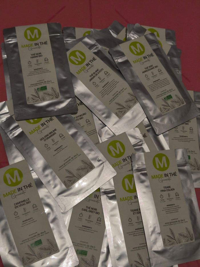 Lot 28 sachets de thé neufs - photo numéro 2