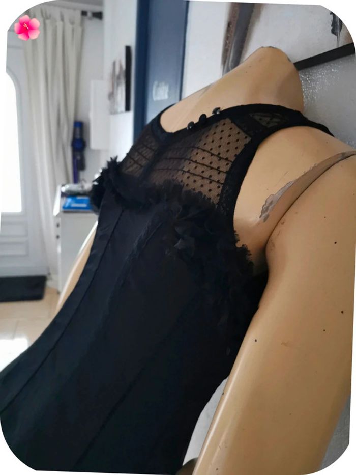 très belle robe taille soirée xs Ddp noir - photo numéro 14