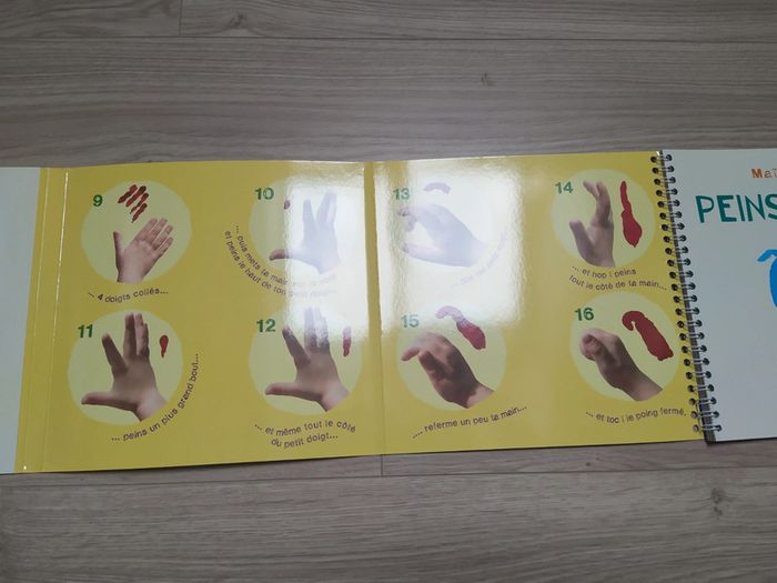 Livre Peins avec tes mains - photo numéro 3
