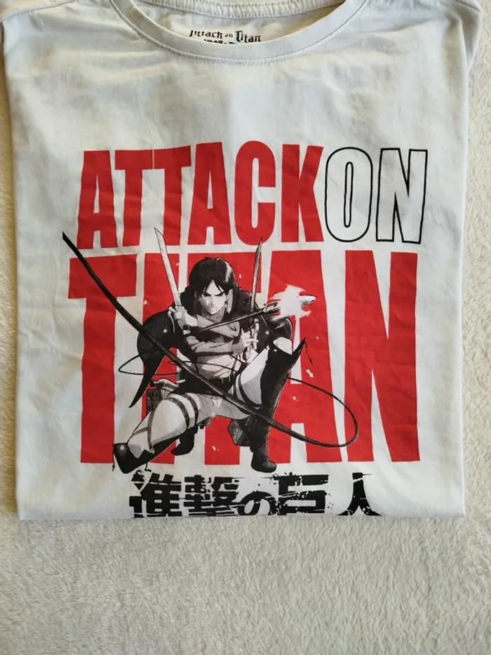 T-shirt manches longues Attaque des Titans - photo numéro 2
