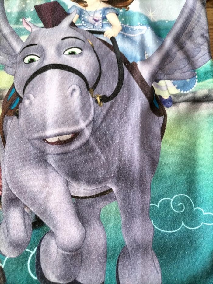 T-shirt fille 3-4 ans Disney - photo numéro 6