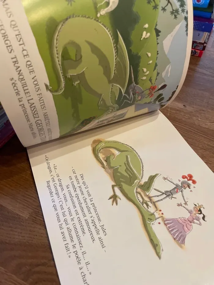 Livre L’école des Max Le prince le dragon et le chevalier intrépide - photo numéro 7