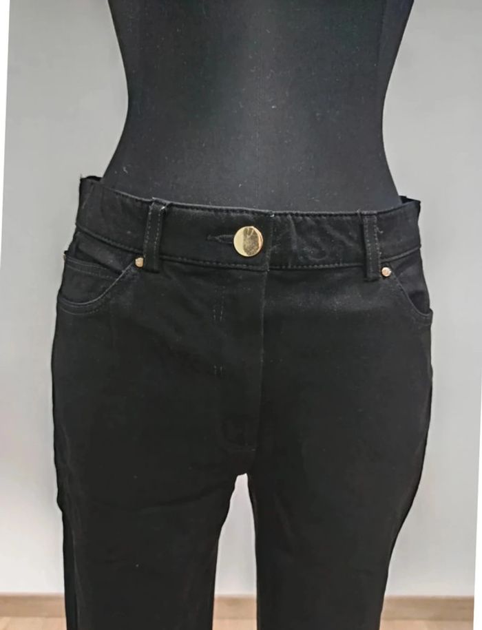 Jean noir H&M taille 36 - photo numéro 2