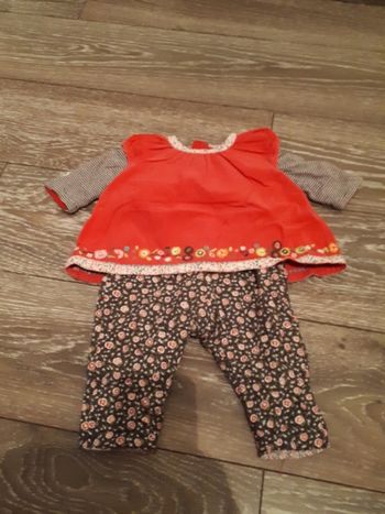 Ensemble combinaison pantalon 3 mois catimini
