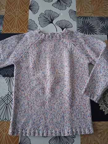Pull fille multicolore 6 ans