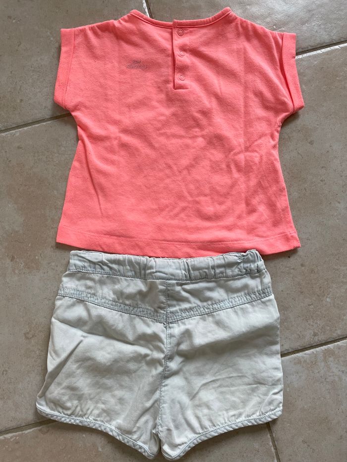 Ensemble t-shirt manches courtes et short - photo numéro 2