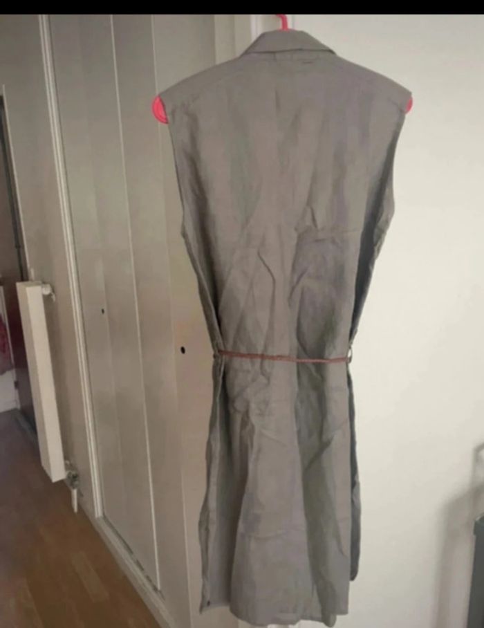 Robe en lin et ceinture Gérard Darel - photo numéro 6
