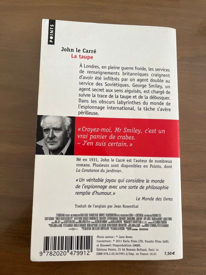 La taupe John Le Carré Points - photo numéro 6