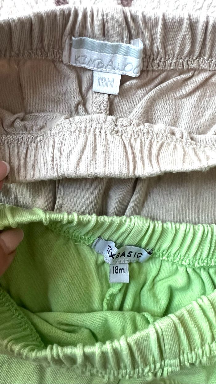 2 shorts coton 18 mois - photo numéro 3