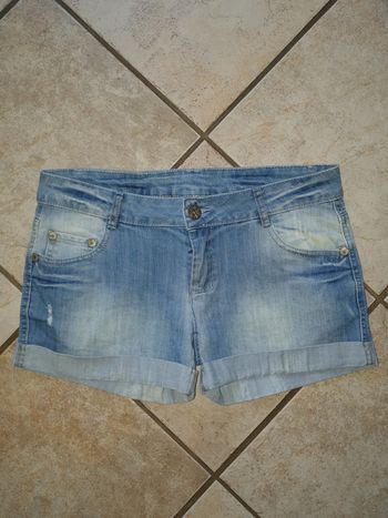 Short jeans femme taille 38
