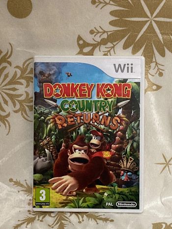 Jeu console wii Donkey Kong returns
