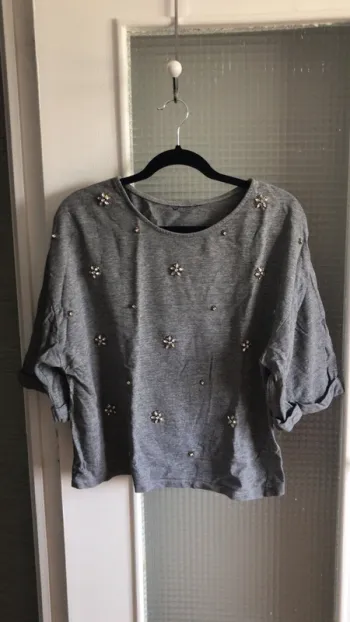 Pull gris H&M