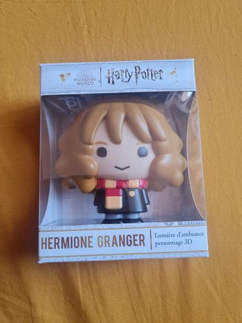 Lampe d'ambiance veilleuse Hermione 3D neuve