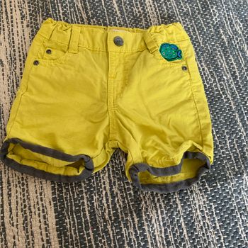Short bébé 3mois