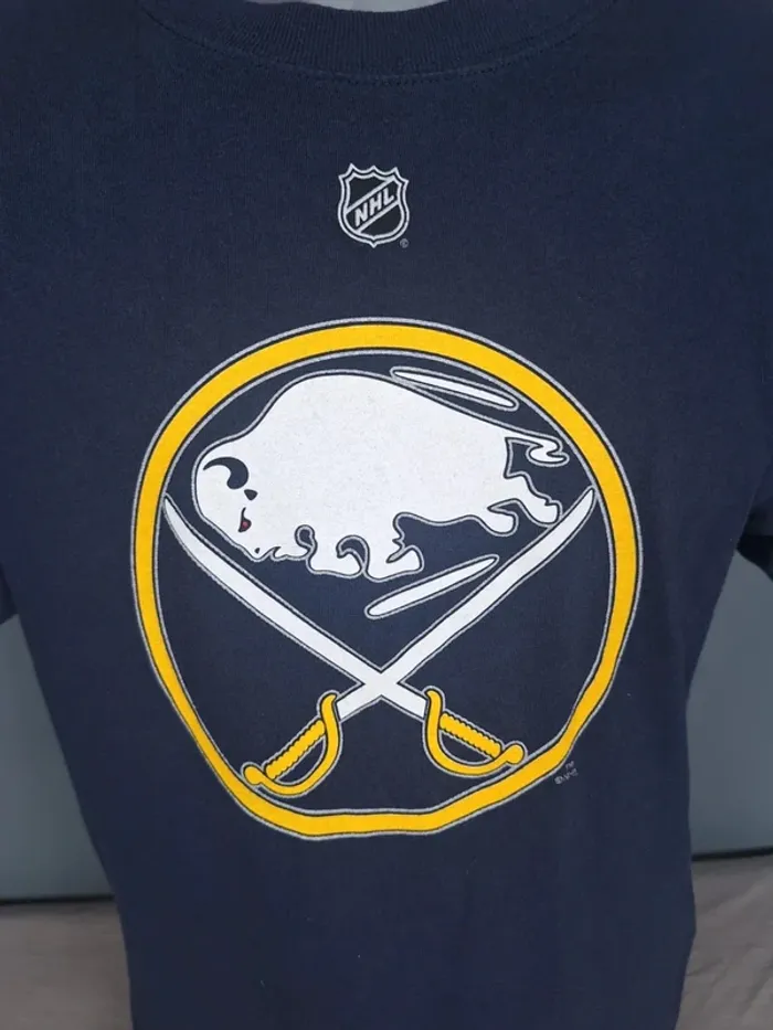 T-shirt NHL vintage Reebok – Buffalo Sabres #30 Ryan Miller – Taille M (622) - photo numéro 3