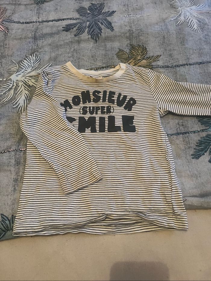 Lot de 4 t-shirt manche longue - photo numéro 2