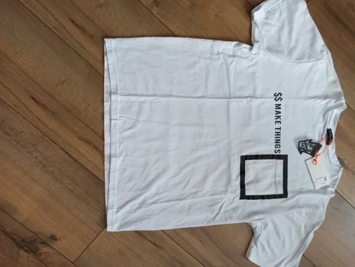 Tee shirt blanc homme L - photo numéro 2