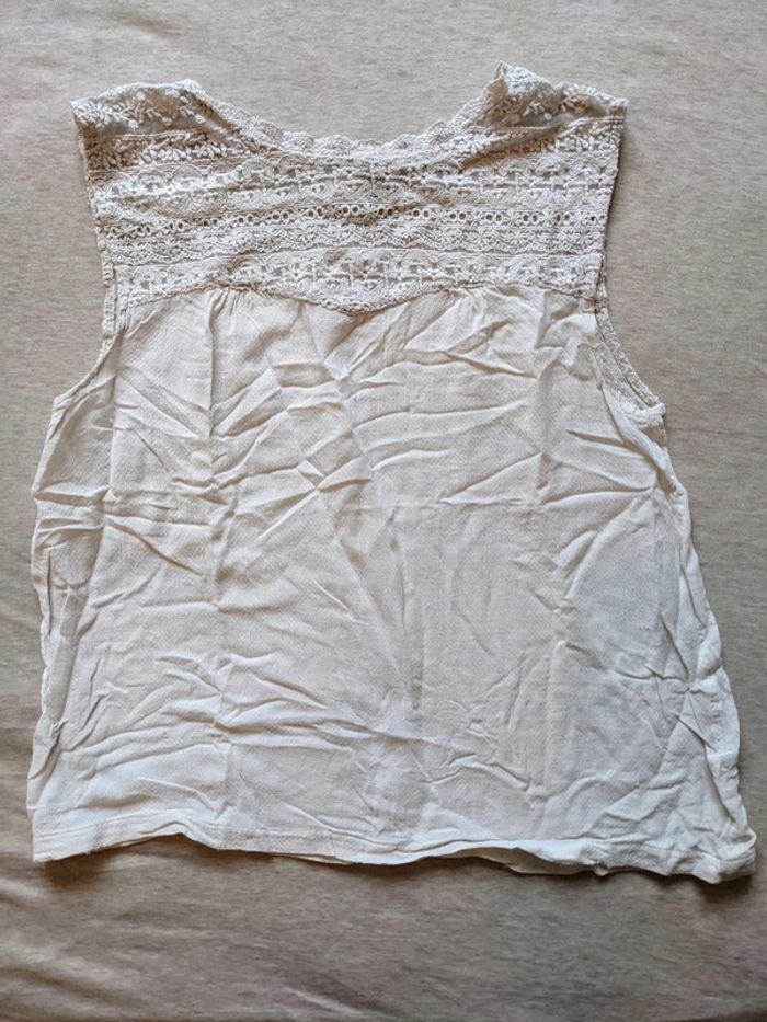 Débardeur dentelle