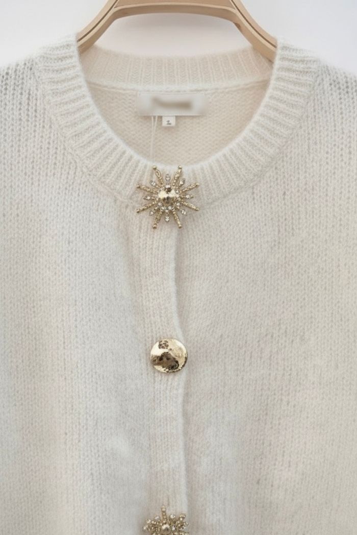 ✨Golet / Cardigan Crème / Écru - - photo numéro 2