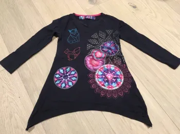 Tunique desigual 4 ans