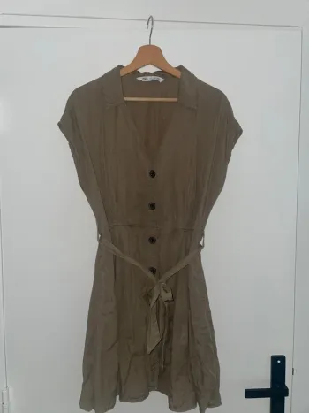 Robe kaki Zara L