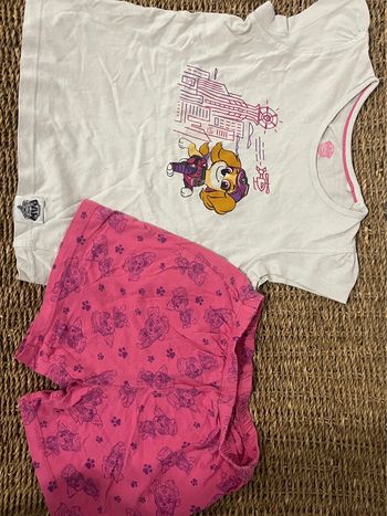 Pyjama été deux pièces Pat Patrouille – Taille 4/5 ans