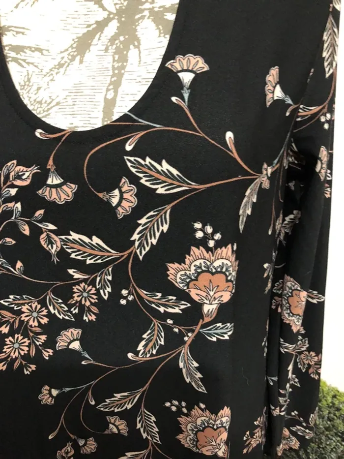Robe fleurie Mango - photo numéro 4