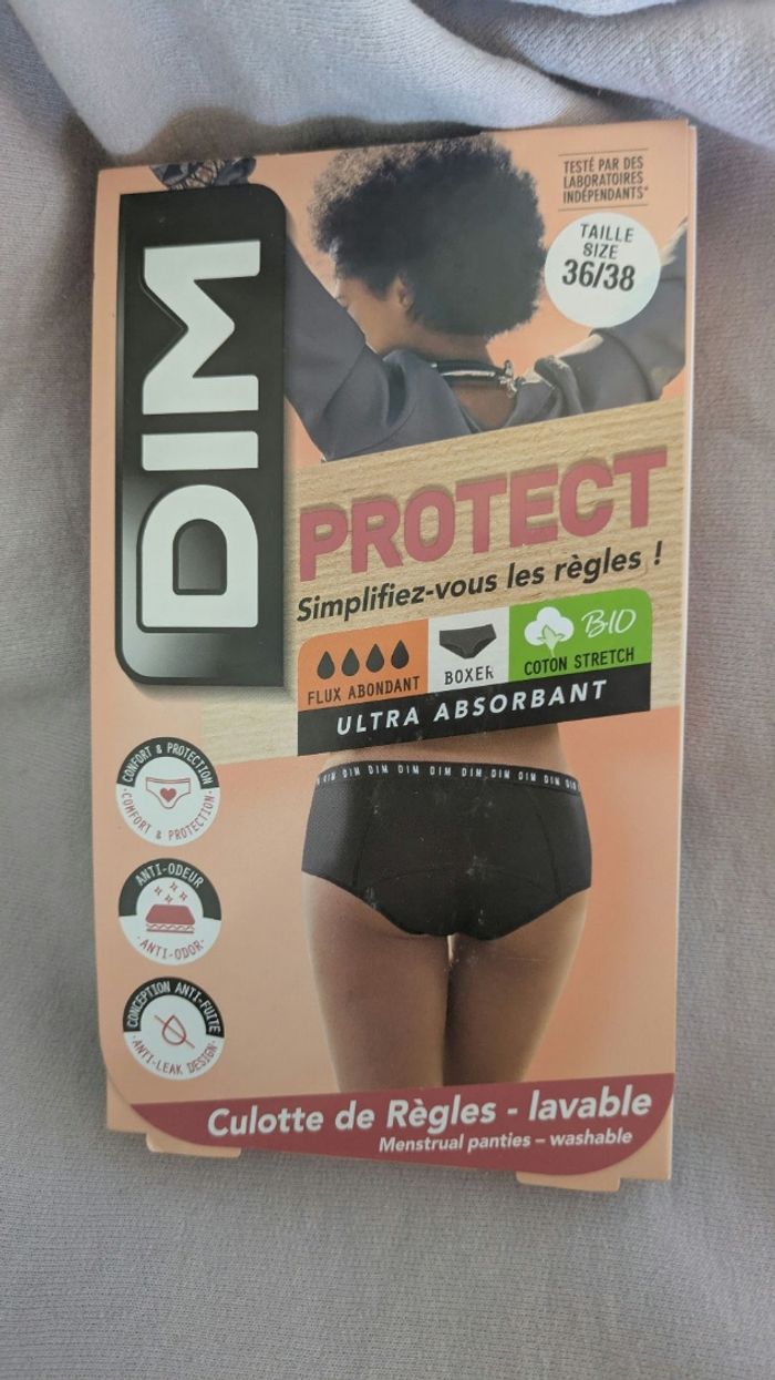 Culotte menstruelle lavable DIM t36-38